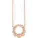 Beaded Circle Necklace or Center