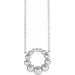Beaded Circle Necklace or Center