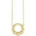 Beaded Circle Necklace or Center