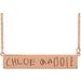 Be Posh® Engravable Bar Necklace
