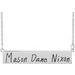 Be Posh® Engravable Bar Necklace