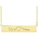 Be Posh® Engravable Bar Necklace