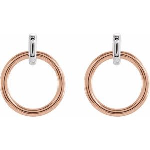Circle Dangle Earrings