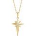Star Cross Necklace or Pendant