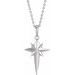 Star Cross Necklace or Pendant