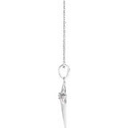 Star Cross Necklace or Pendant