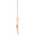 Star Cross Necklace or Pendant