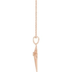 Star Cross Necklace or Pendant