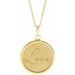 Live, Love, or Hope Disc Necklace or Pendant