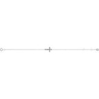 Engravable Cross Bracelet