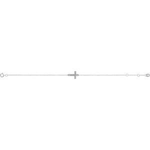 Engravable Cross Bracelet
