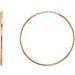 Endless Tube Hoop Earrings