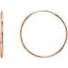 Endless Tube Hoop Earrings