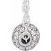 Pavé-Style Ball Necklace or Pendant