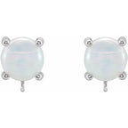 Cabochon Earring Top