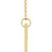 Engravable Rhombus Necklace or Pendant