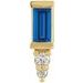 Accented Bar Earrings