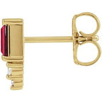 Accented Bar Earrings