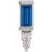 Accented Bar Earrings