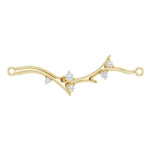 Accented Branch Bracelet Center