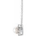 Birthstone Halo-Style Necklace