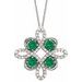 Clover Necklace or Pendant