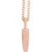 Engravable Heart Lock Necklace or Pendant