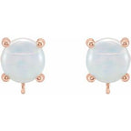 Cabochon Earring Top