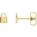 Petite Lock Earrings