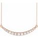 Lab-Grown Diamond Bar Necklace