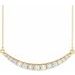 Lab-Grown Diamond Bar Necklace