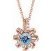 Halo-Style Necklace or Pendant
