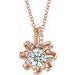 Halo-Style Necklace or Pendant