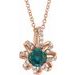 Halo-Style Necklace or Pendant