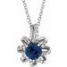 Halo-Style Necklace or Pendant