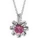 Halo-Style Necklace or Pendant