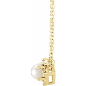 Birthstone Halo-Style Necklace
