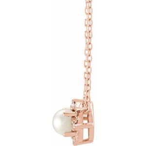 Birthstone Halo-Style Necklace