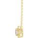 Birthstone Halo-Style Necklace