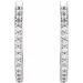 Accented Huggie Earrings