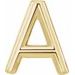 Single Initial Earring