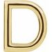 Single Initial Earring