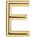 Single Initial Earring