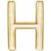Single Initial Earring