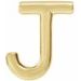 Single Initial Earring