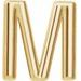 Single Initial Earring
