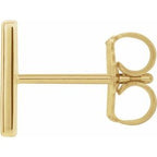 Single Initial Earring