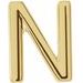 Single Initial Earring