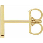 Single Initial Earring