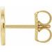 Single Initial Earring